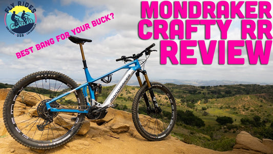 Review of the Mondraker Crafty RR electric mountain bike on Fly Rides