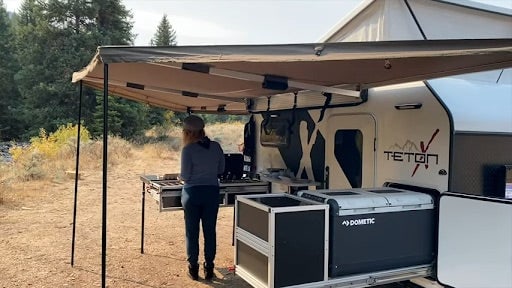 Day 1 RV Teton on fly rides