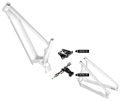Mondraker Crafty SE Zero Suspension Technology