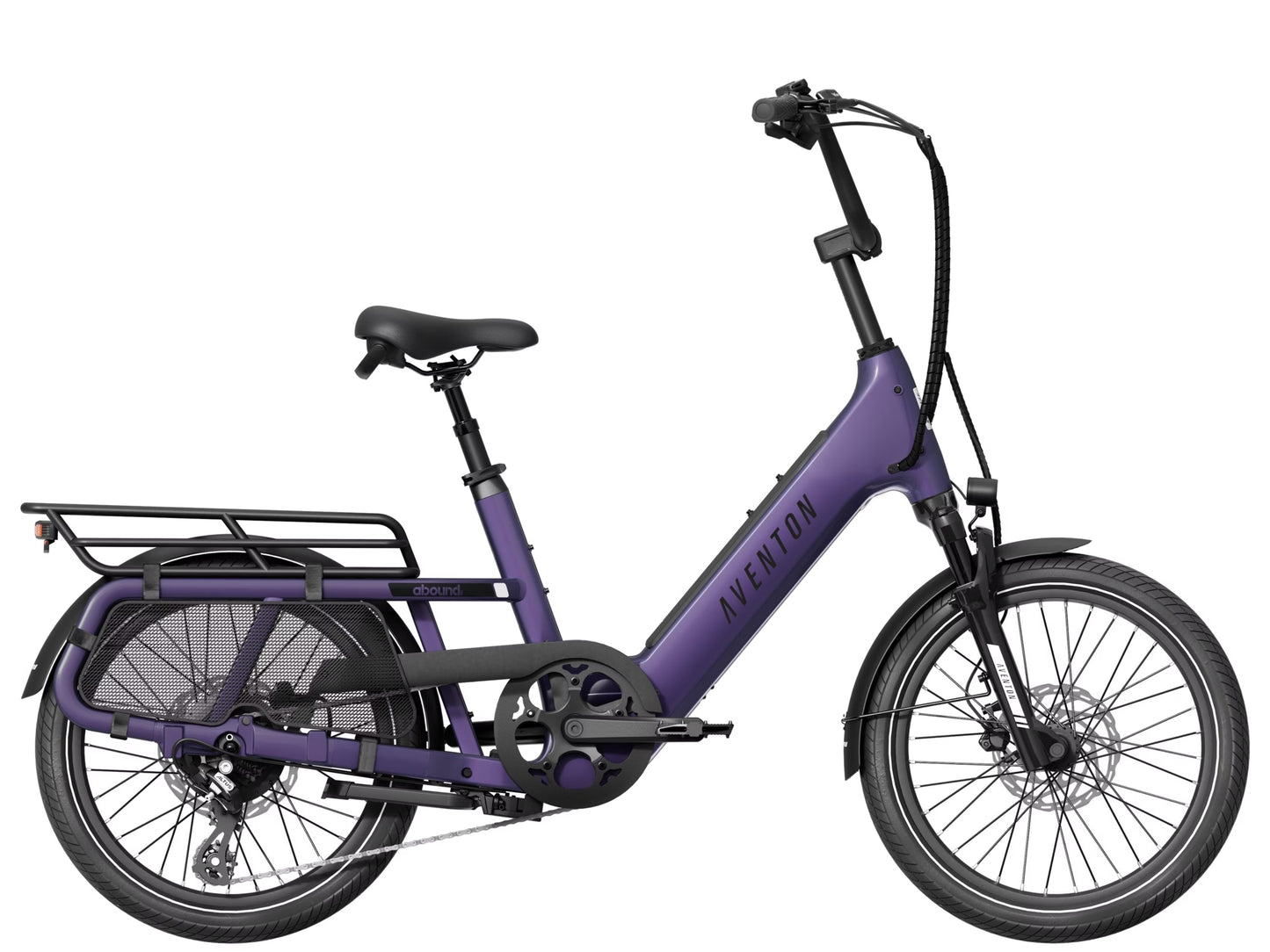 Aventon Abound SR Compact cargo Haze Side profile