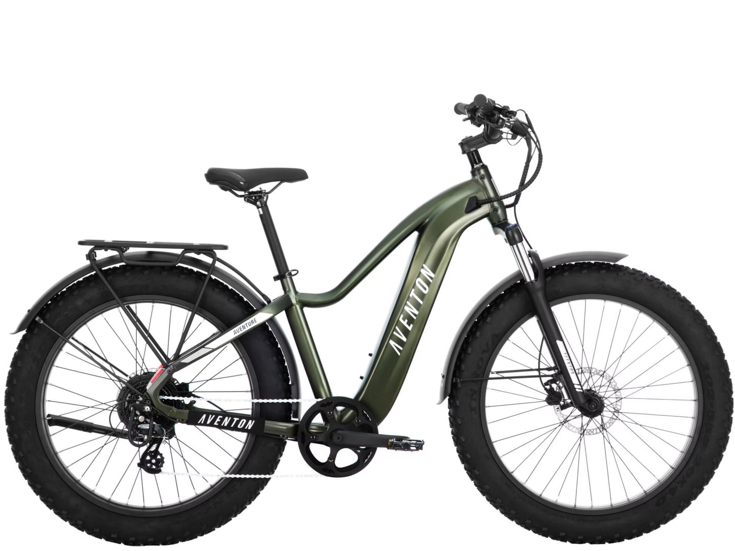 Aventon Aventure.2 Hardtail All Terrain Electric Bike Camouflage Side profile