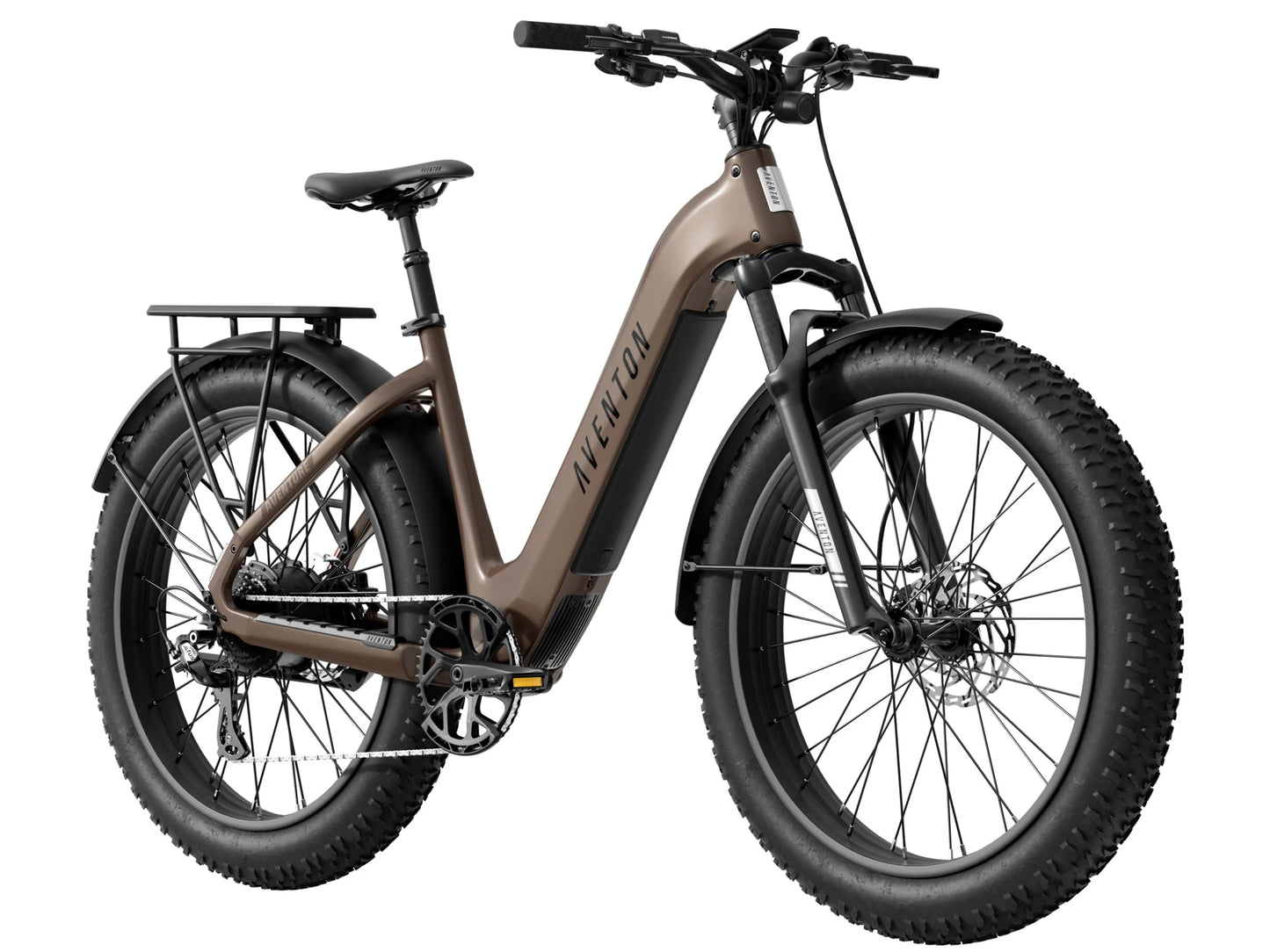 Aventon Aventure 3 Step Through eMTB hardtail Java Forward facing view