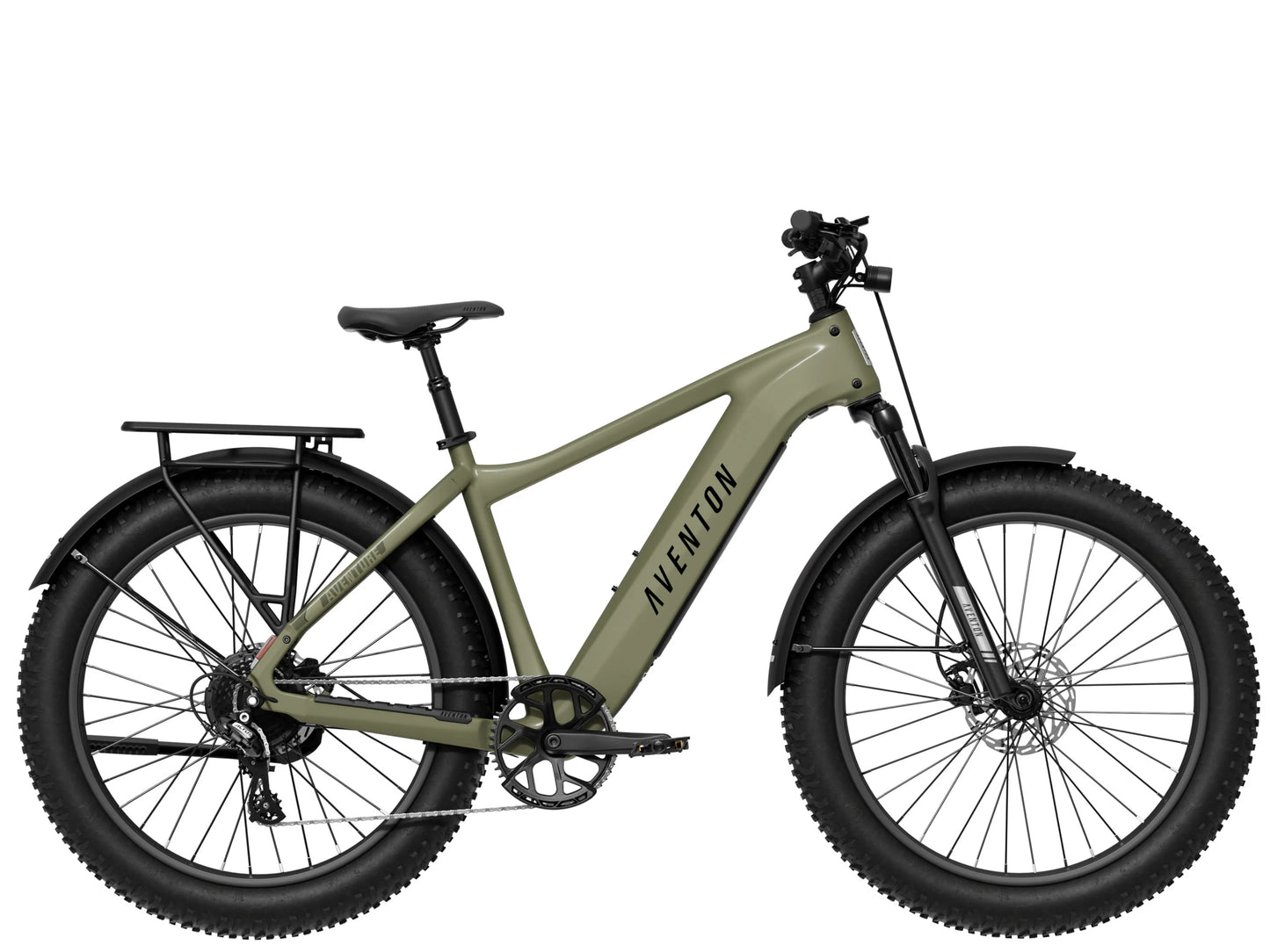 Aventon Aventure 3 eMTB Hardtail Matcha Side profile