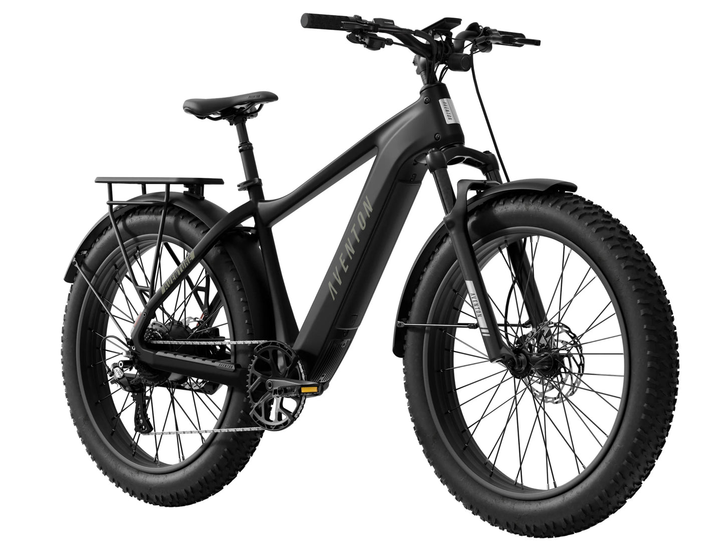 Aventon Aventure 3 eMTB Hardtail Stealth Forward facing view