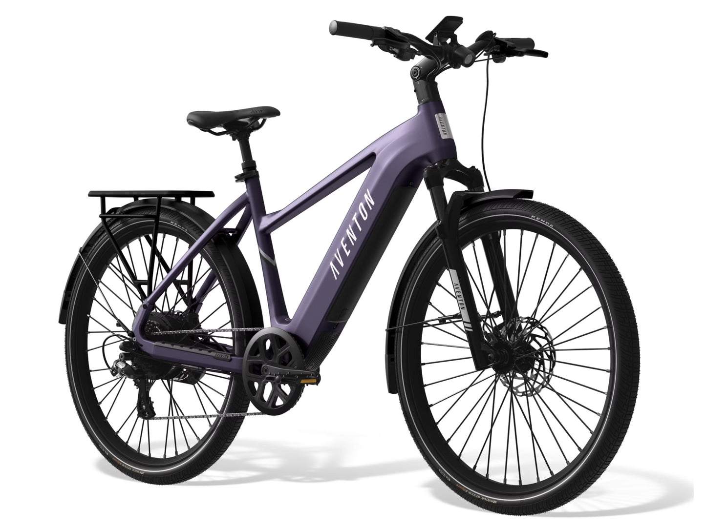 Aventon Level 3 Road / commuter eBike Matte Aurora Forward facing view