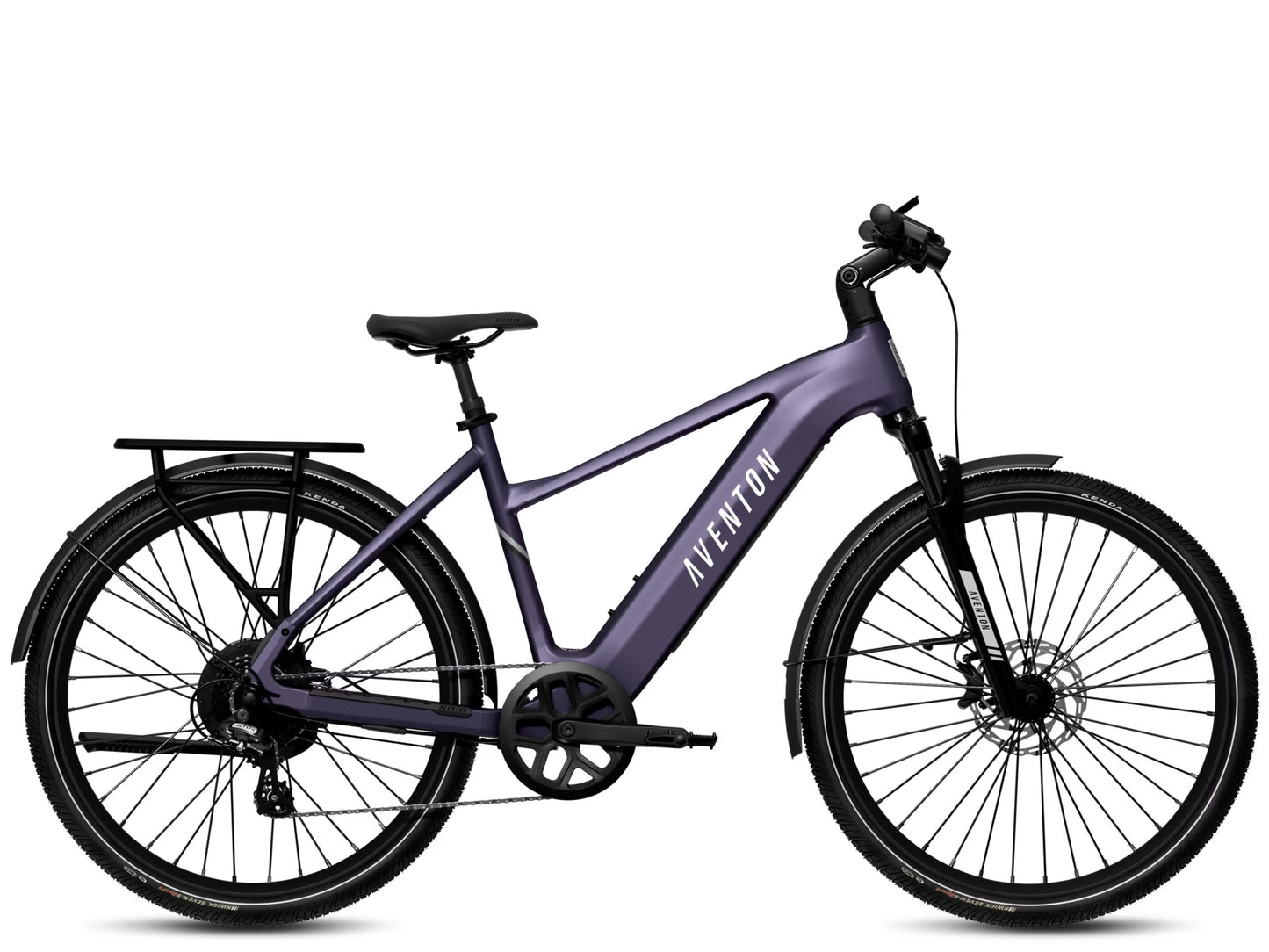 Aventon Level 3 Road / commuter eBike Matte Aurora Side profile
