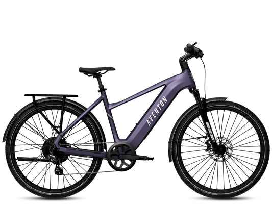 Aventon Level 3 Road / commuter eBike Matte Aurora Side profile