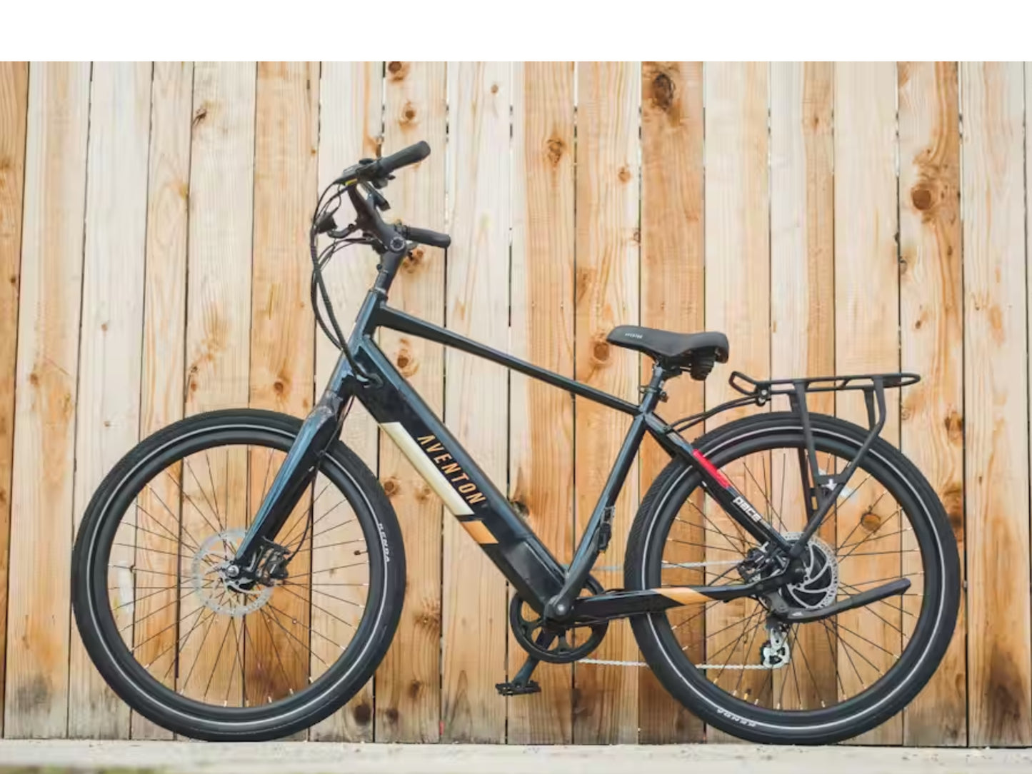 Aventon Rear Rack Set - Pace 350.2 / Pace 500.2 Shown installed on bike