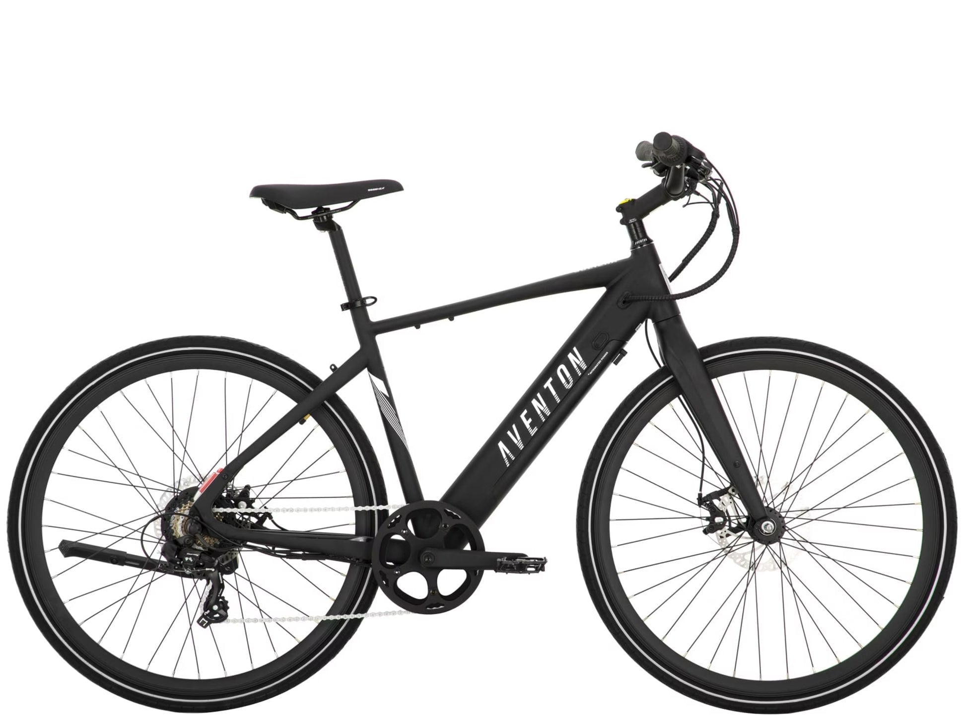 Aventon Soltera 2. Road /commuter Urban eBike Matte midnight black Side profile