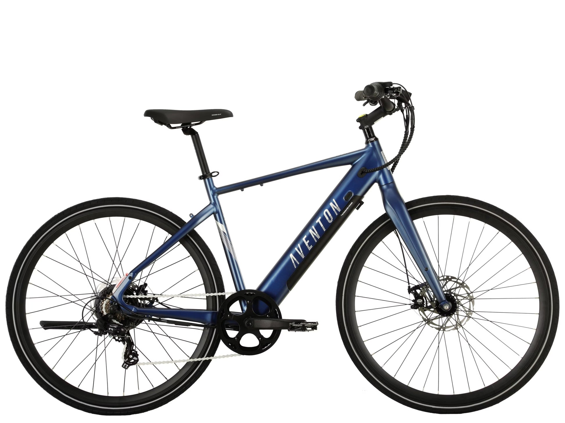 Aventon Soltera 2. Road /commuter Urban eBike Matte storm blue Side profile