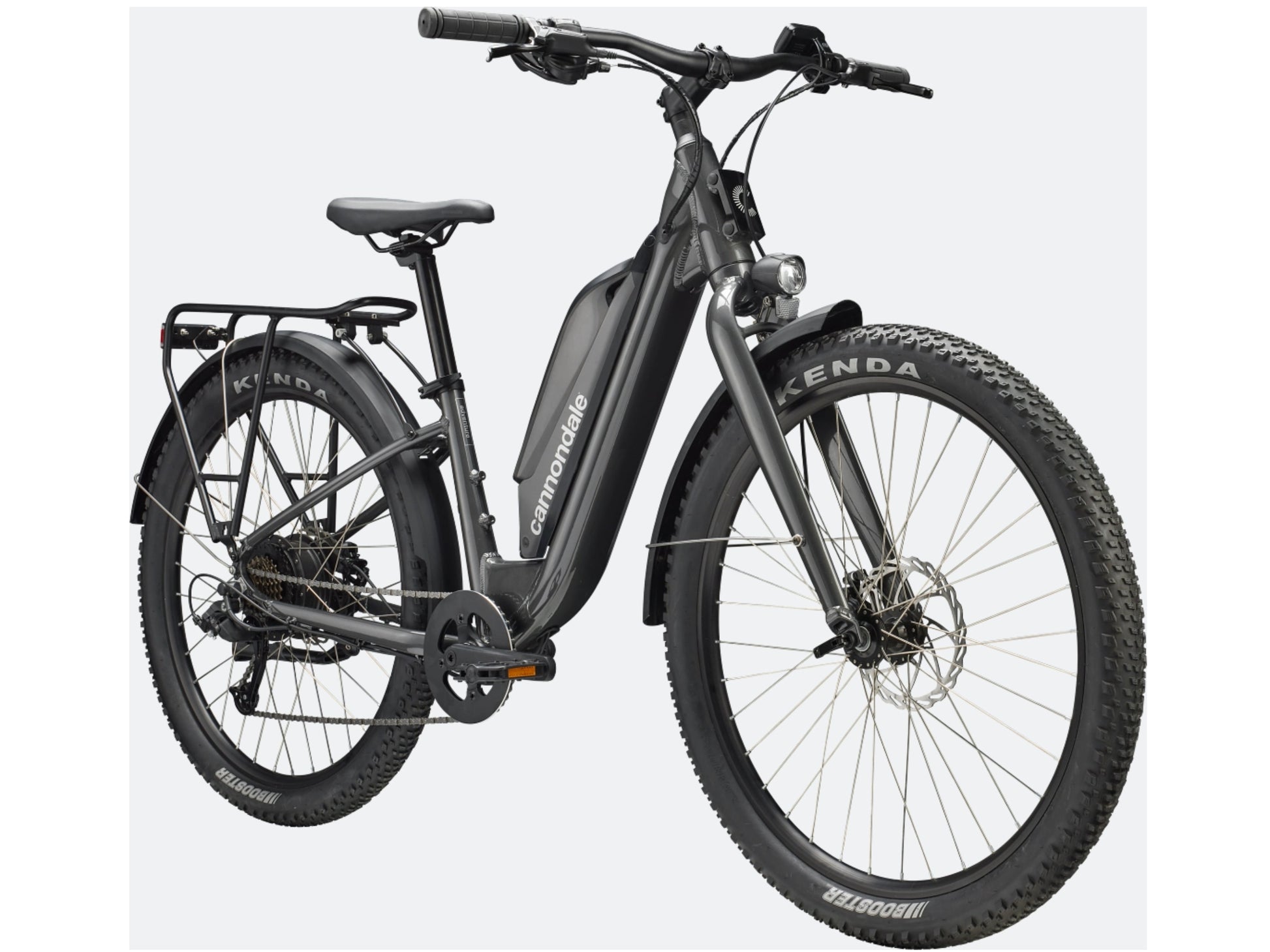 Cannondale Adventure Neo Allroad EQ Low Step-Thru Road/commuter Graphite Forward facing view