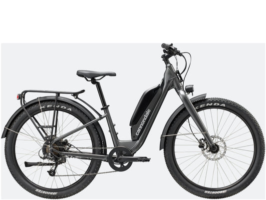 Cannondale Adventure Neo Allroad EQ Low Step-Thru Road/commuter Graphite Side profile