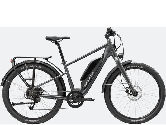 Cannondale Adventure Neo Allroad EQ Low Road/commuter Graphite Side profile