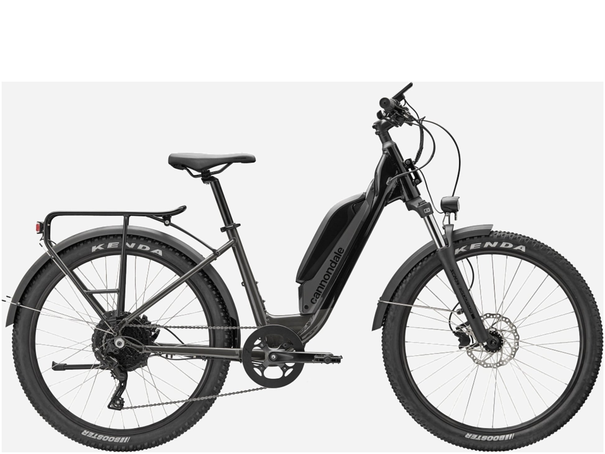 Cannondale Adventure Neo Allroad Speed Low Step-Thru Road/commuter Black Side profile