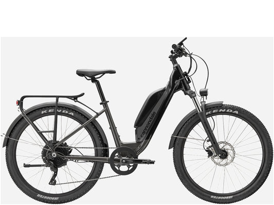 Cannondale Adventure Neo Allroad Speed Low Step-Thru Road/commuter Black Side profile