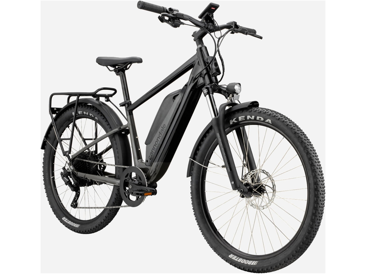 Cannondale Adventure Neo Allroad Speed Road/commuter Black Forward facing view