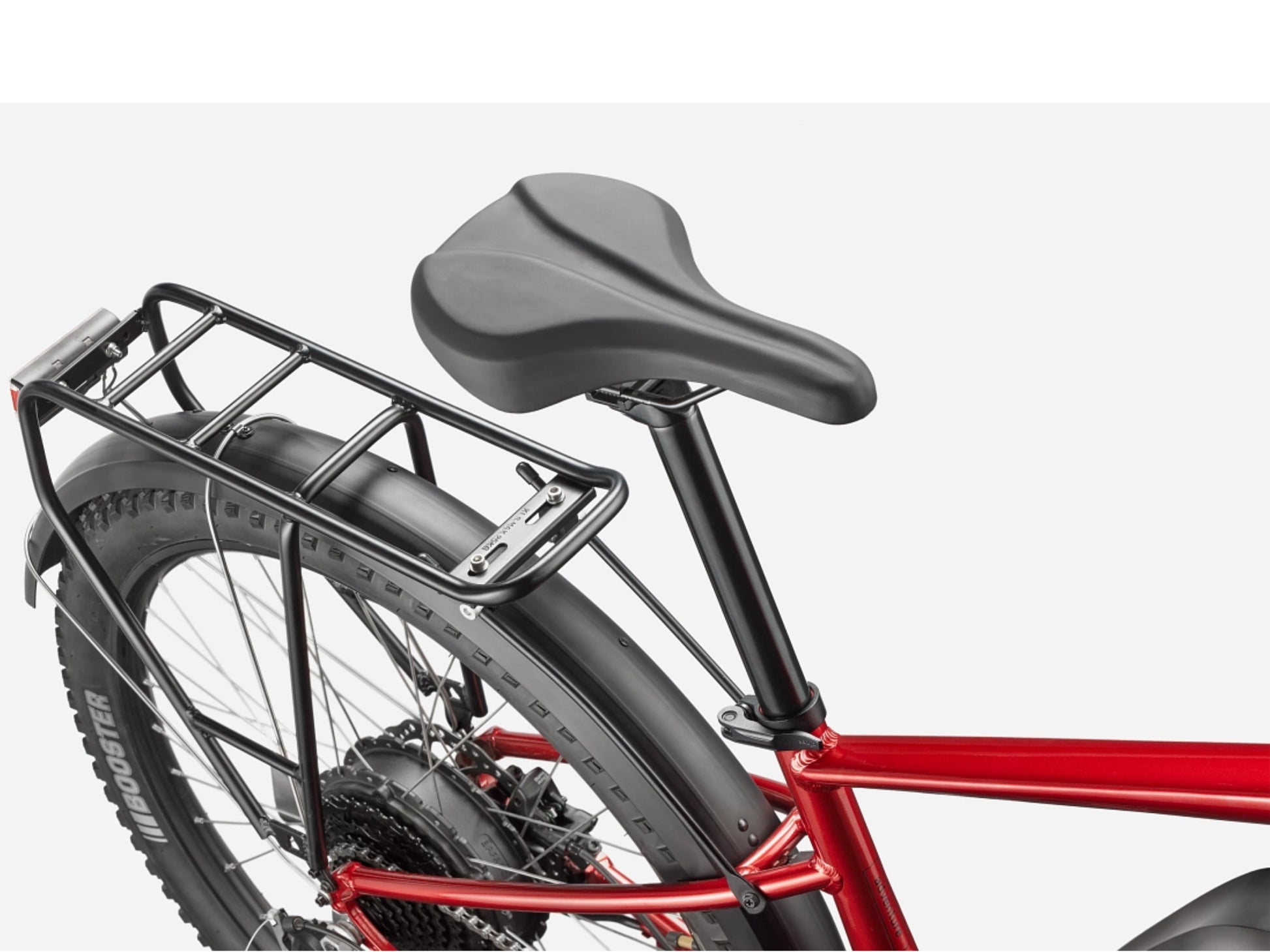 Cannondale Adventure Neo Allroad Speed Road/commuter Fire red Rear view closeup