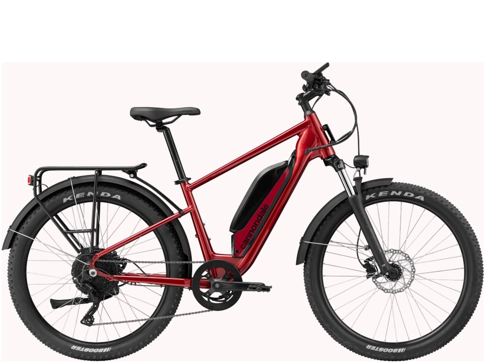 Cannondale Adventure Neo Allroad Speed Road/commuter Fire red Side profile