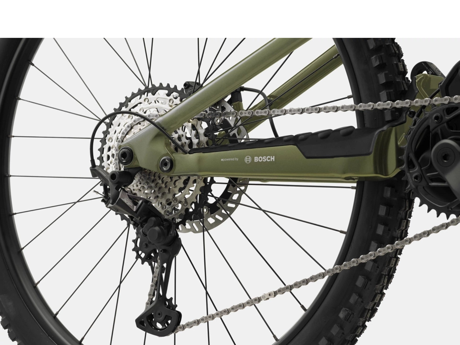 Cannondale Moterra Carbon 2 eMTB Full suspension Mantis Drivetrain Closeup