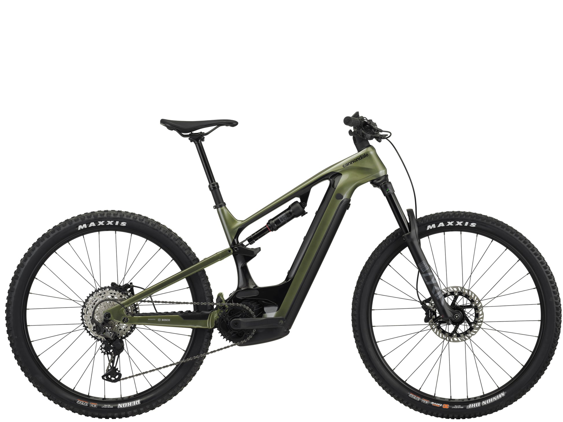 Cannondale Moterra Carbon 2 eMTB Full suspension Mantis Side Profile