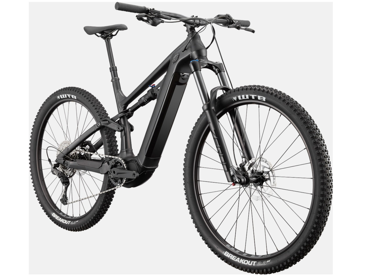 Cannondale Moterra S4 eMTB Full Suspension Smoke Forward facing view