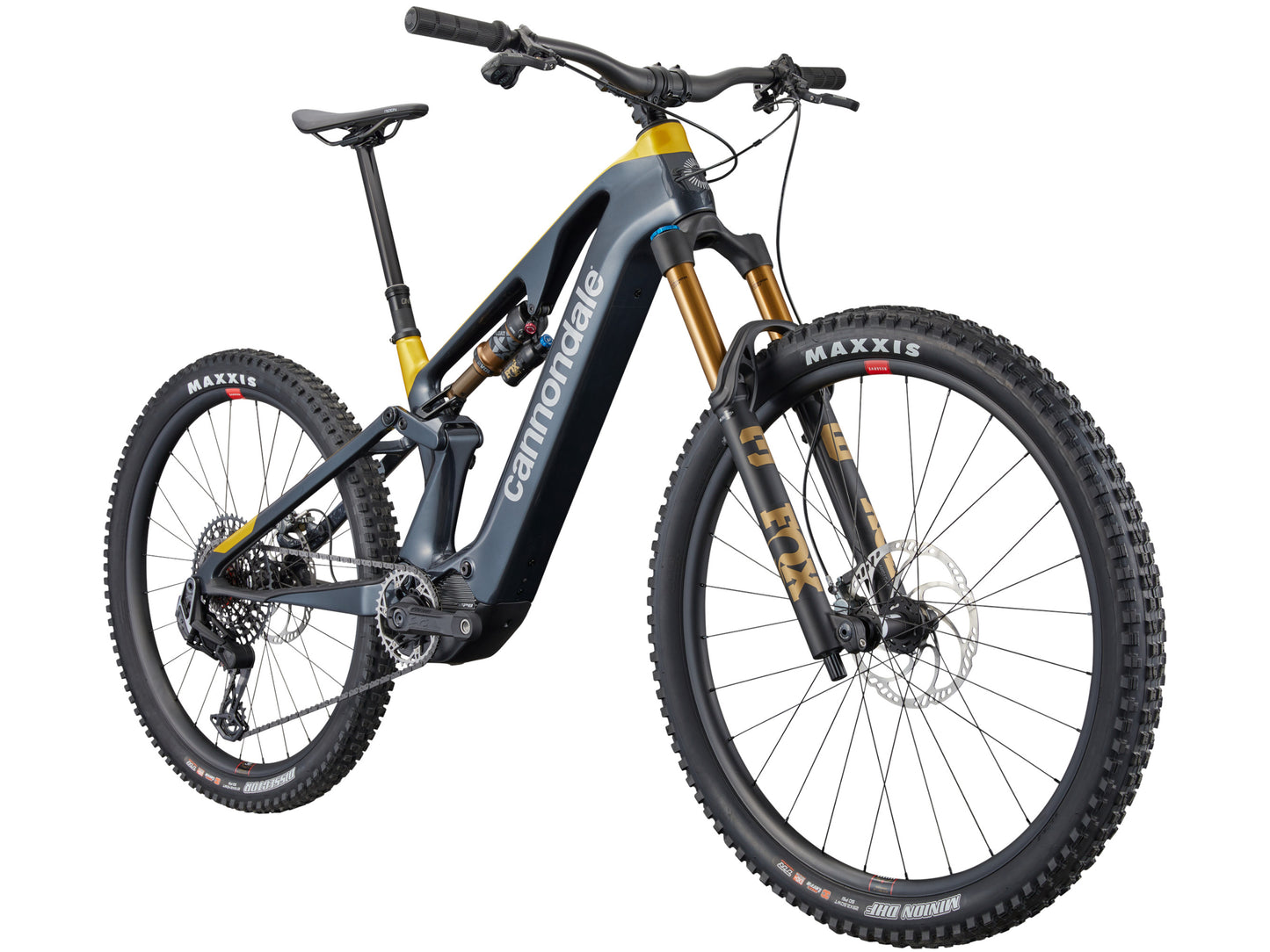 Cannondale Moterra SL1 Full suspension eMTB Tungsten blue Forward faicng view