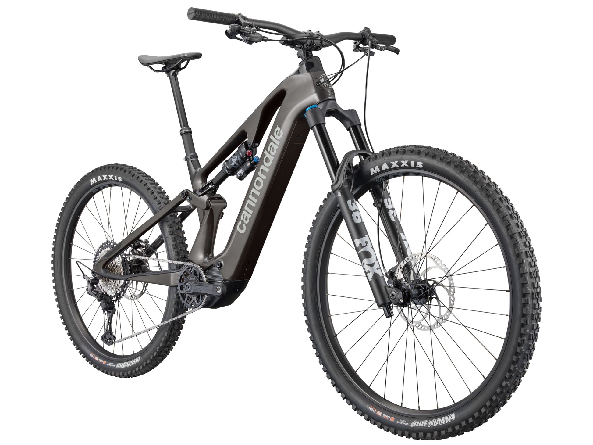 Cannondale Moterra SL 2 Dual suspension eMTB Smoke black Forward facing view