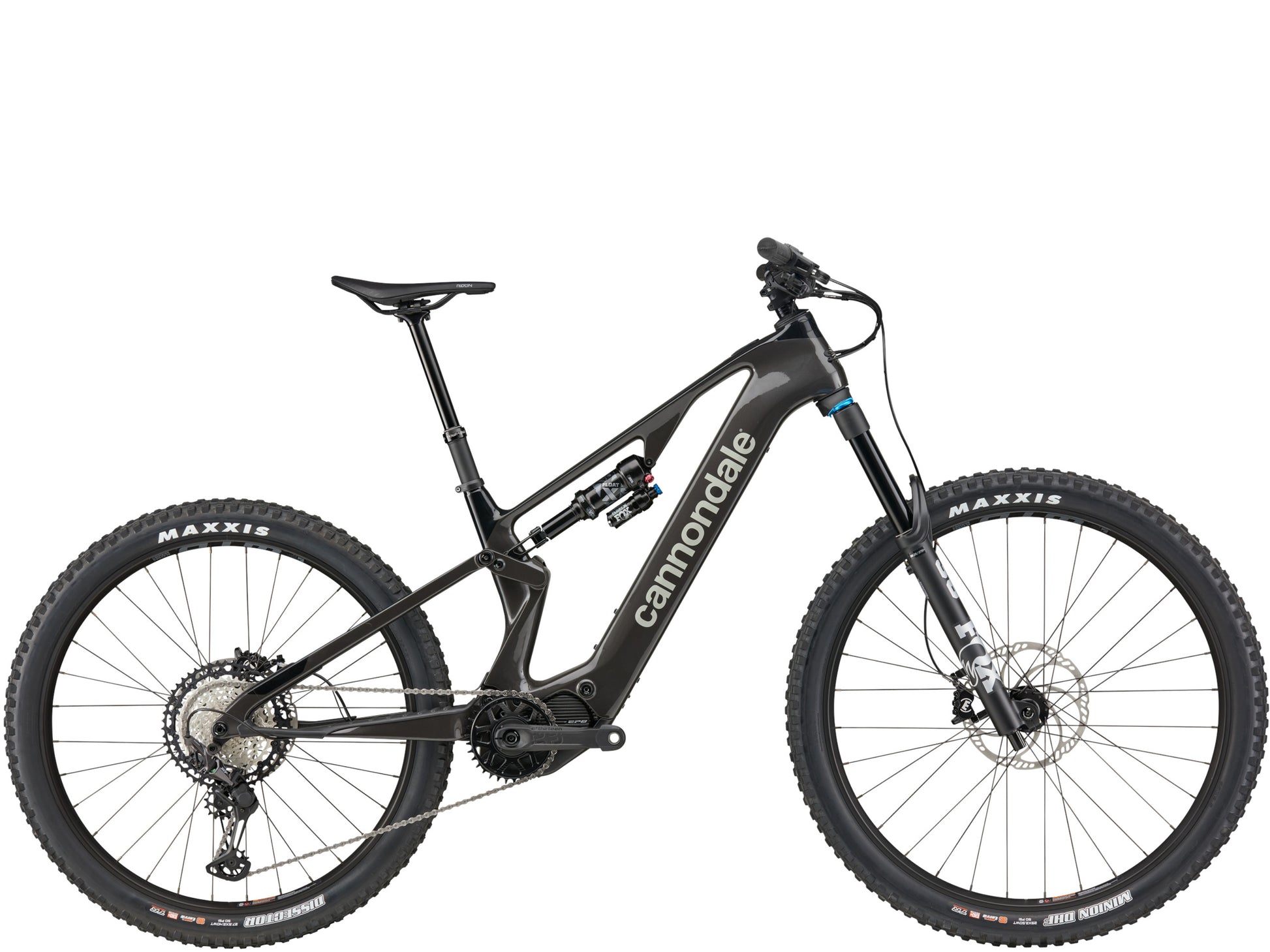 Cannondale Moterra SL 2 Dual suspension eMTB Smoke black Side profile