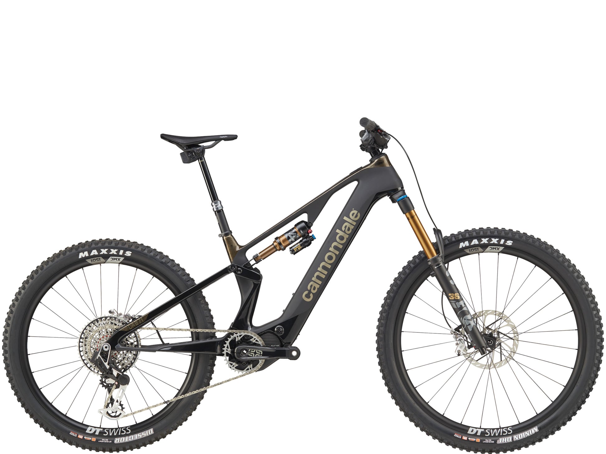 Cannondale Moterra SL LAB71 Dual Suspension eMTB Pewter Side profile
