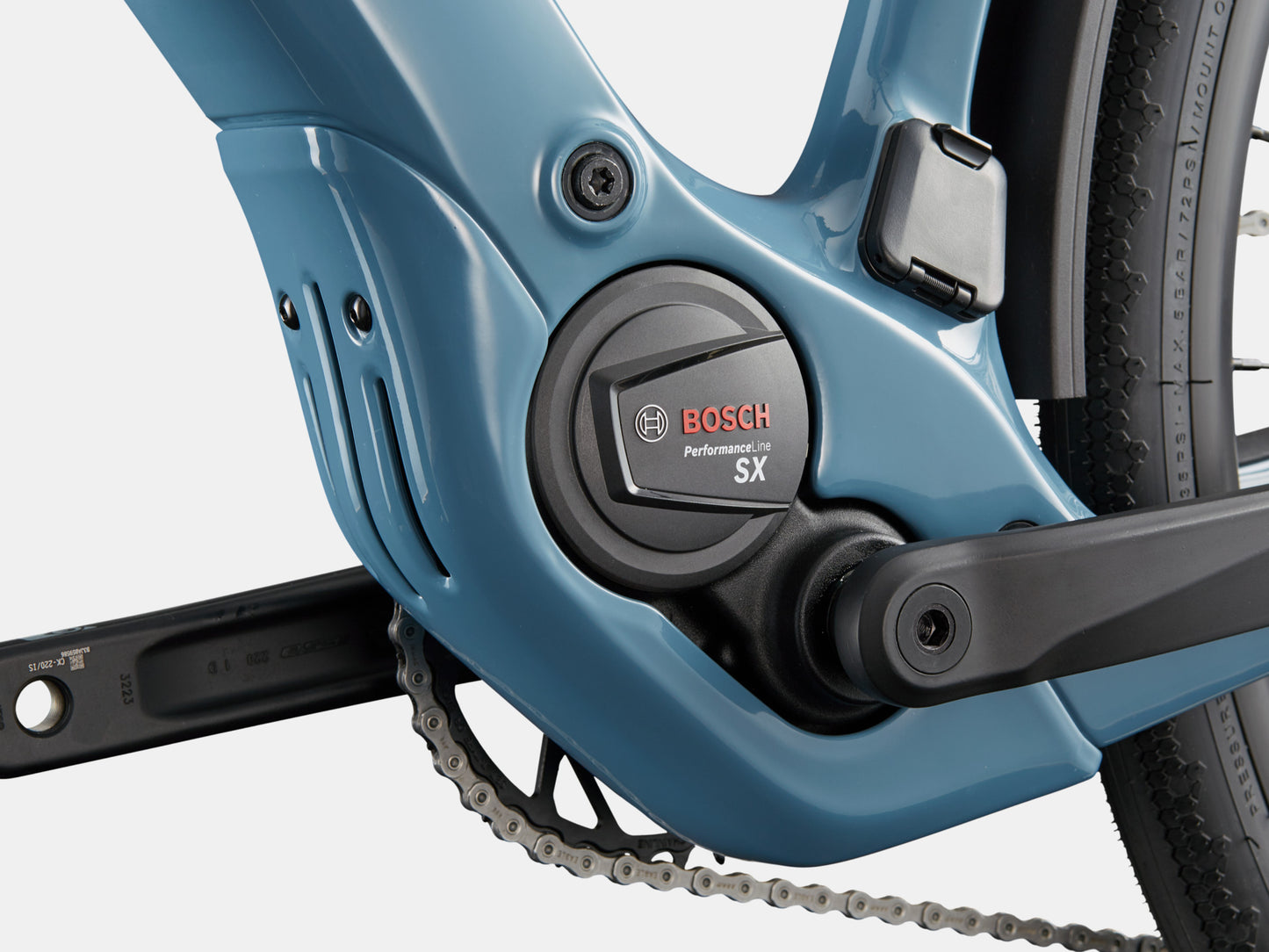 Cannondale Tesoro Carbon 2 Electric bike High Speed Road / Commuter Storm cloud  Motor Closeup