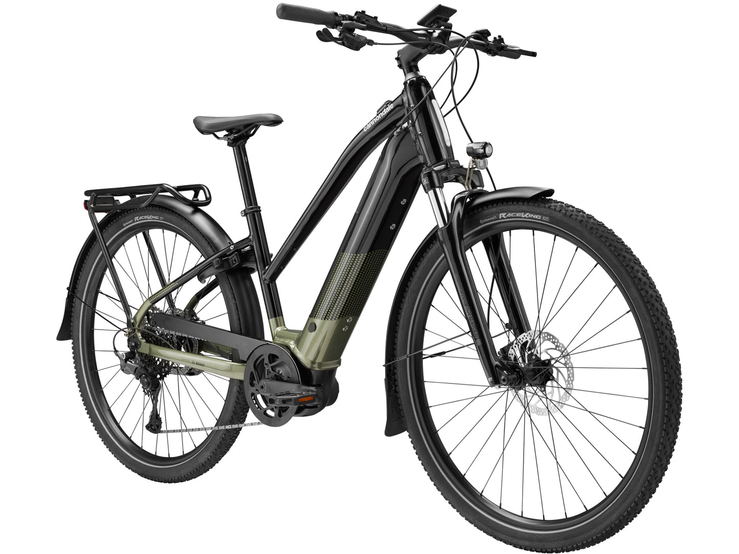Cannondale Tesoro X 2 Step Thru Electric bike High Speed Road / Commuter Mantis Forward facing view