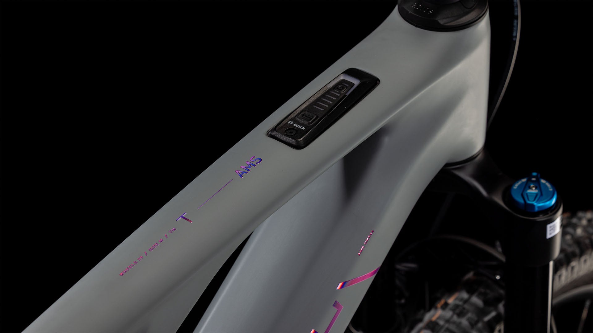 Cube AMS Hybrid One44 C:68X TM 400X 29 Swampgrey 'n' purplereflex Cockpit