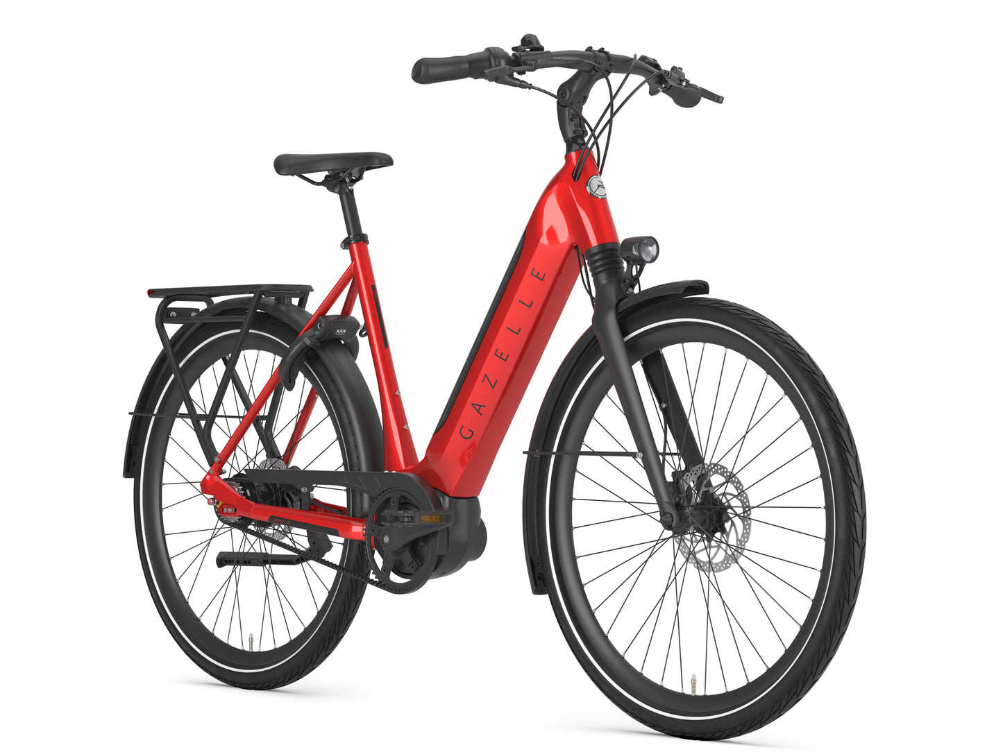 Gazelle Ultimate C8 Champion red Forward facing view