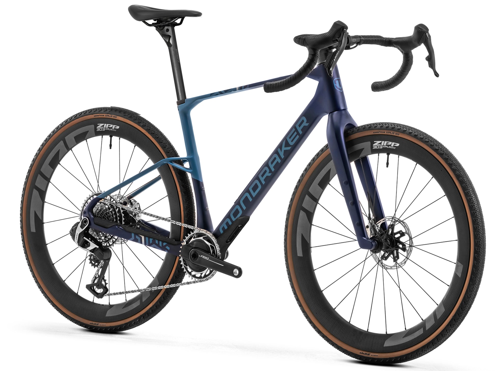 Mondraker Arid Carbon RR SL Gravel Road / commuter bike Midnight blue Forward facing view