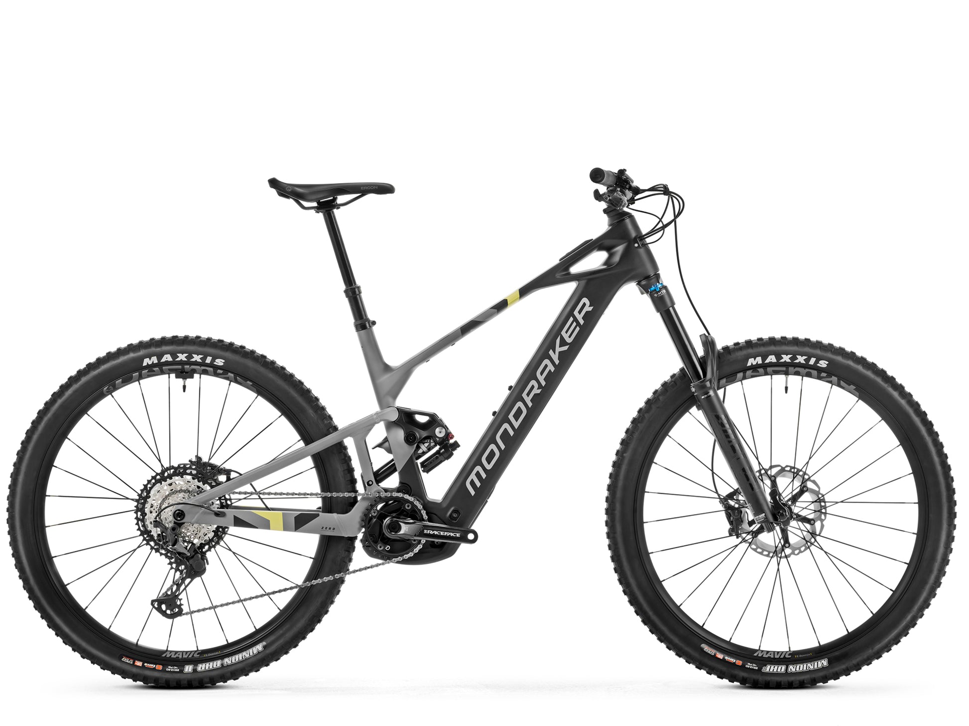 Mondraker Crafty Carbon R Enduro eMTB Black Side profile