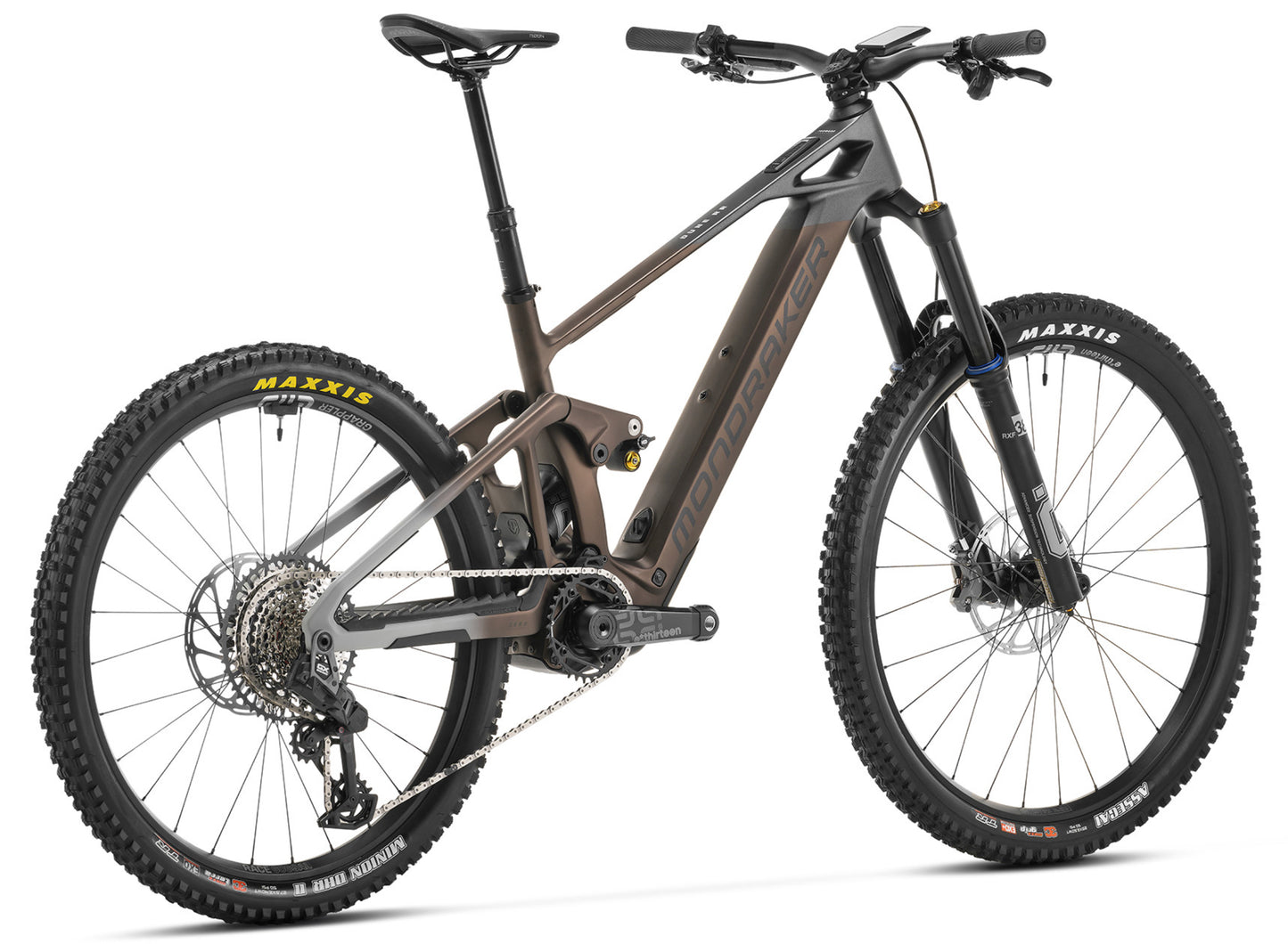 Mondraker Dune RR Full Suspension eMTB Rear Facing View