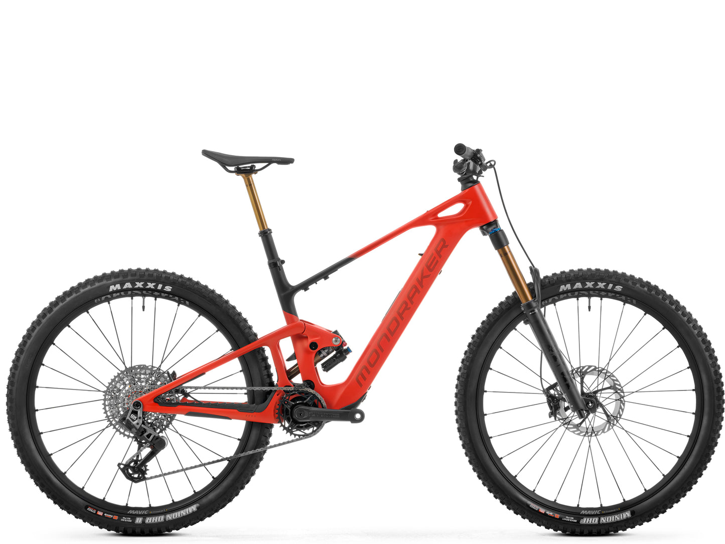Mondraker Neat RR eMTB Flame red Side profile