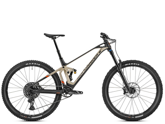 Mondraker Superfoxy Carbon R Full Suspension Enduro Mountain bike Desert grey Side profile