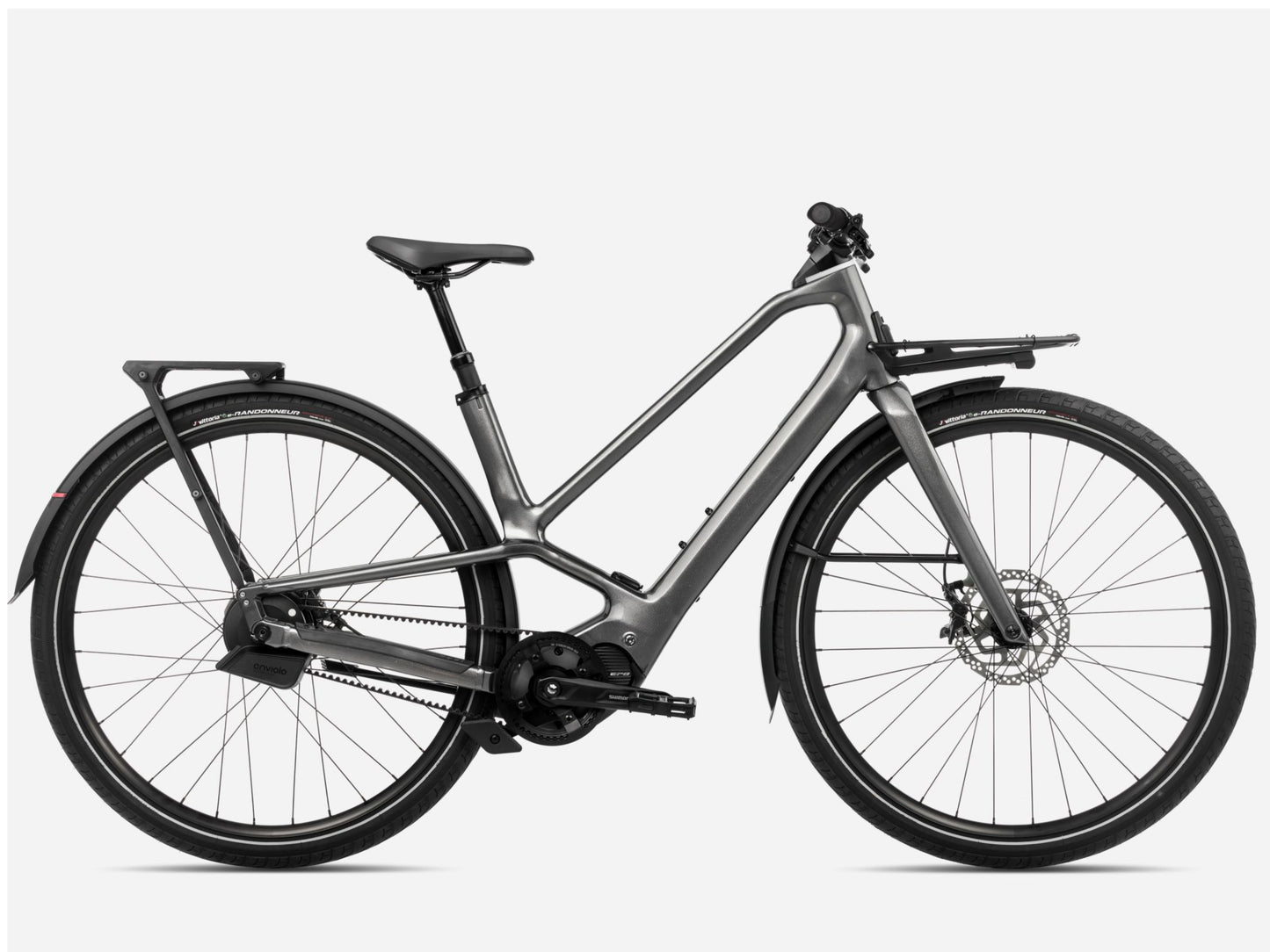 Orbea Diem 10 28MPH Road /commuter eBike Glitter anthracite gloss Side profile