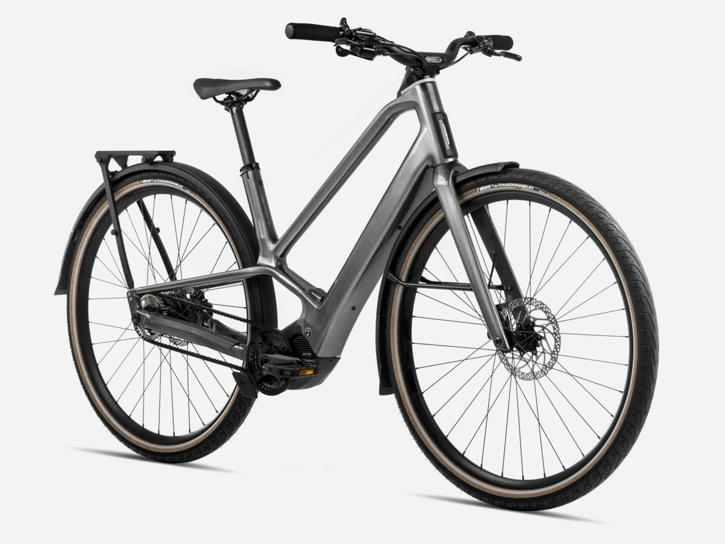 Orbea Diem 20 28MPH Road / commuter eBike Glitter anthracite gloss Forward facing view