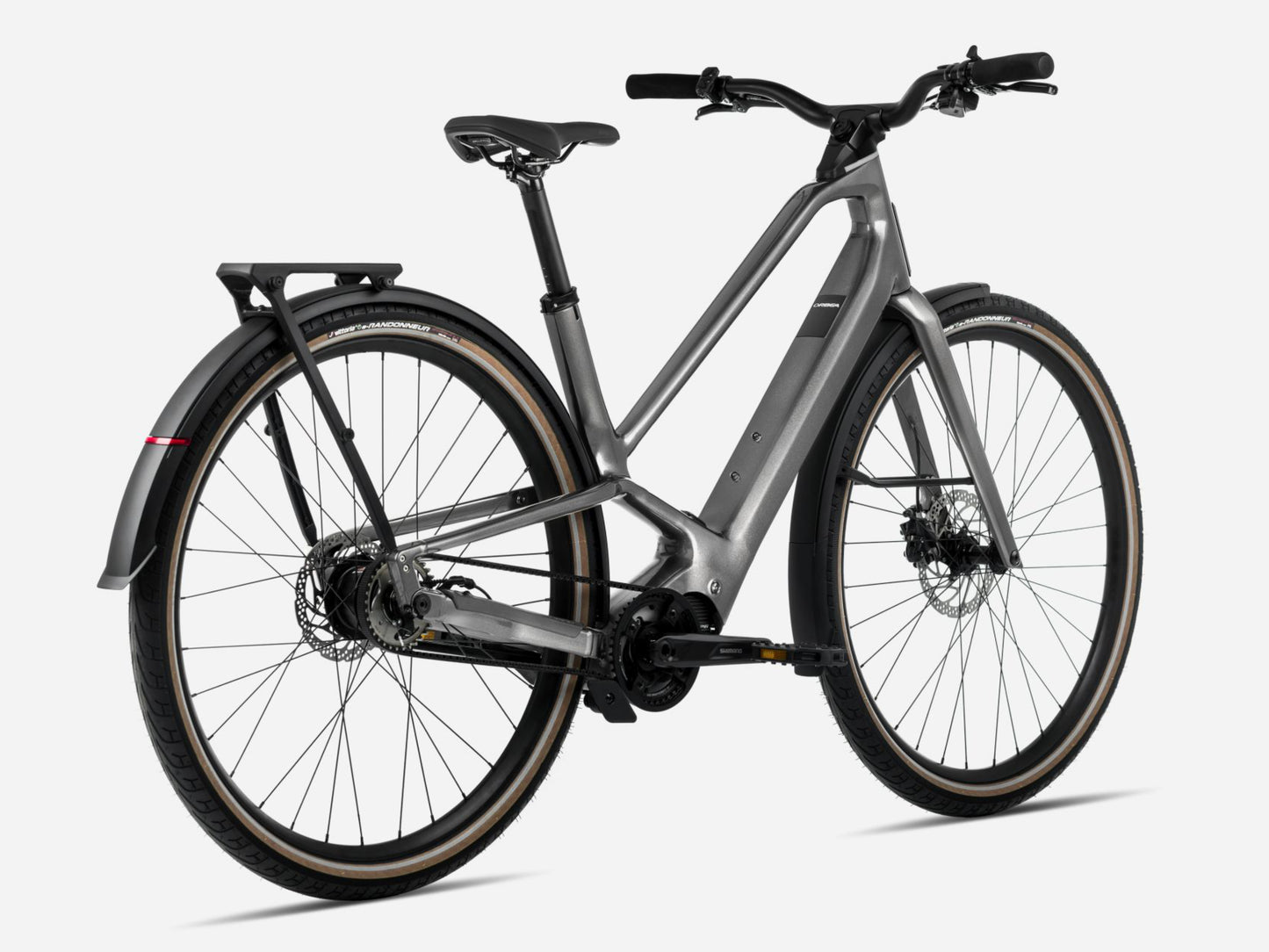 Orbea Diem 20 Road / commuter eBike Glitter anthracite gloss Rear facing view