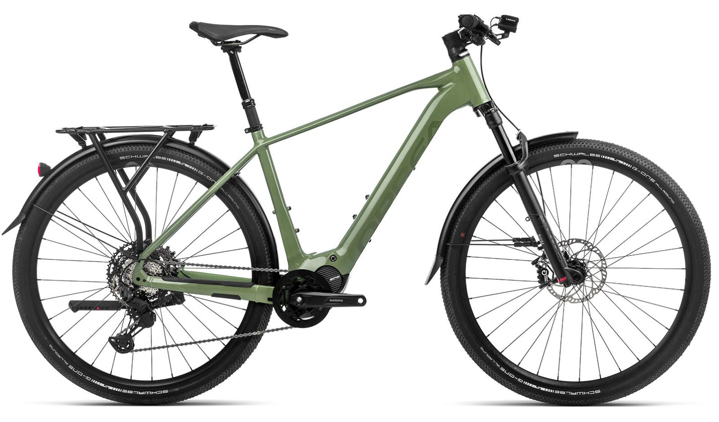Orbea Kemen 10 Urban green Side profile Fly Rides USA
