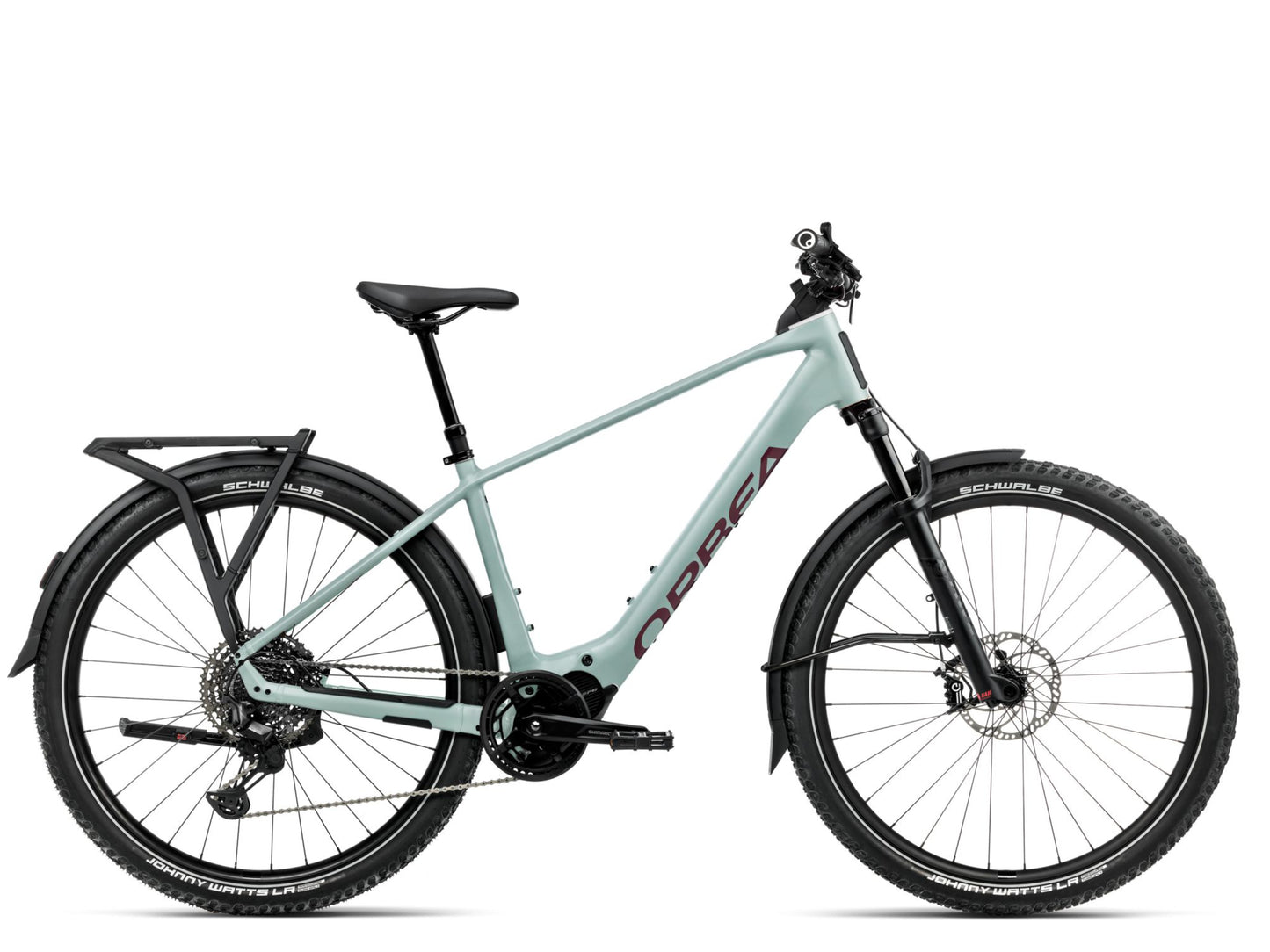 Orbea Kemen ADV 10 Blue stone matte / burgundy gloss Side Profile