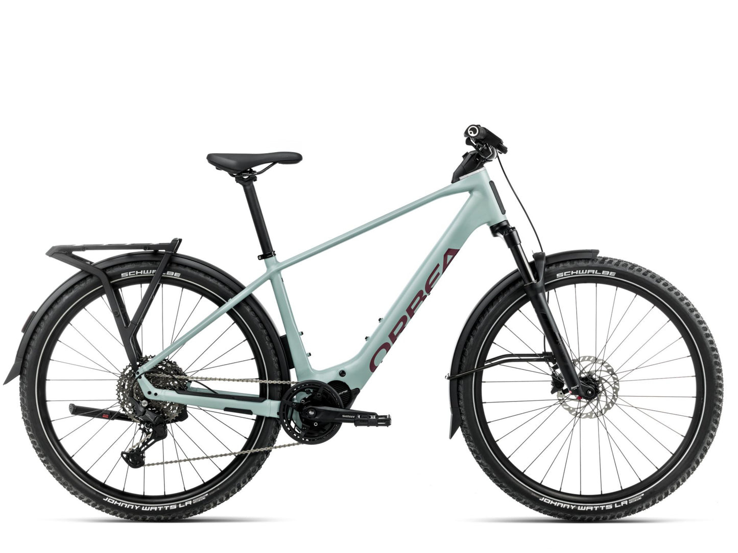 Orbea Kemen ADV 20 Blue stone matte / burgundy gloss Side Profile