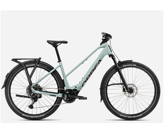 Orbea Kemen ADV 20 Mid Blue stone matte / burgundy gloss Side Profile