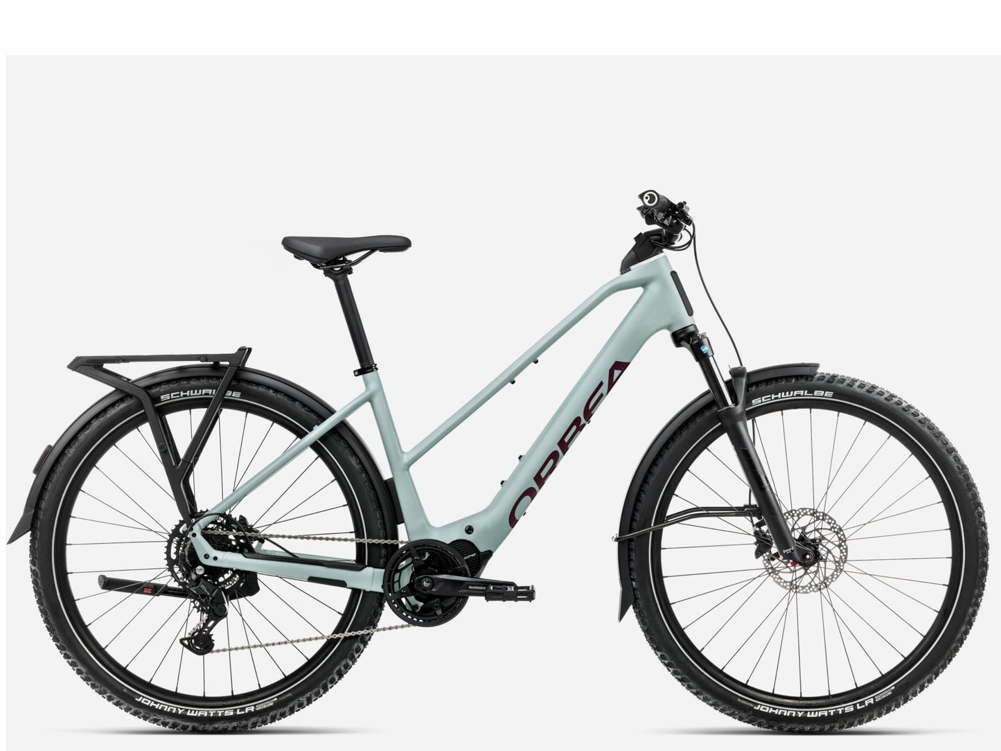 Orbea Kemen ADV 30 Mid Blue stone matte / burgundy gloss Side Profile