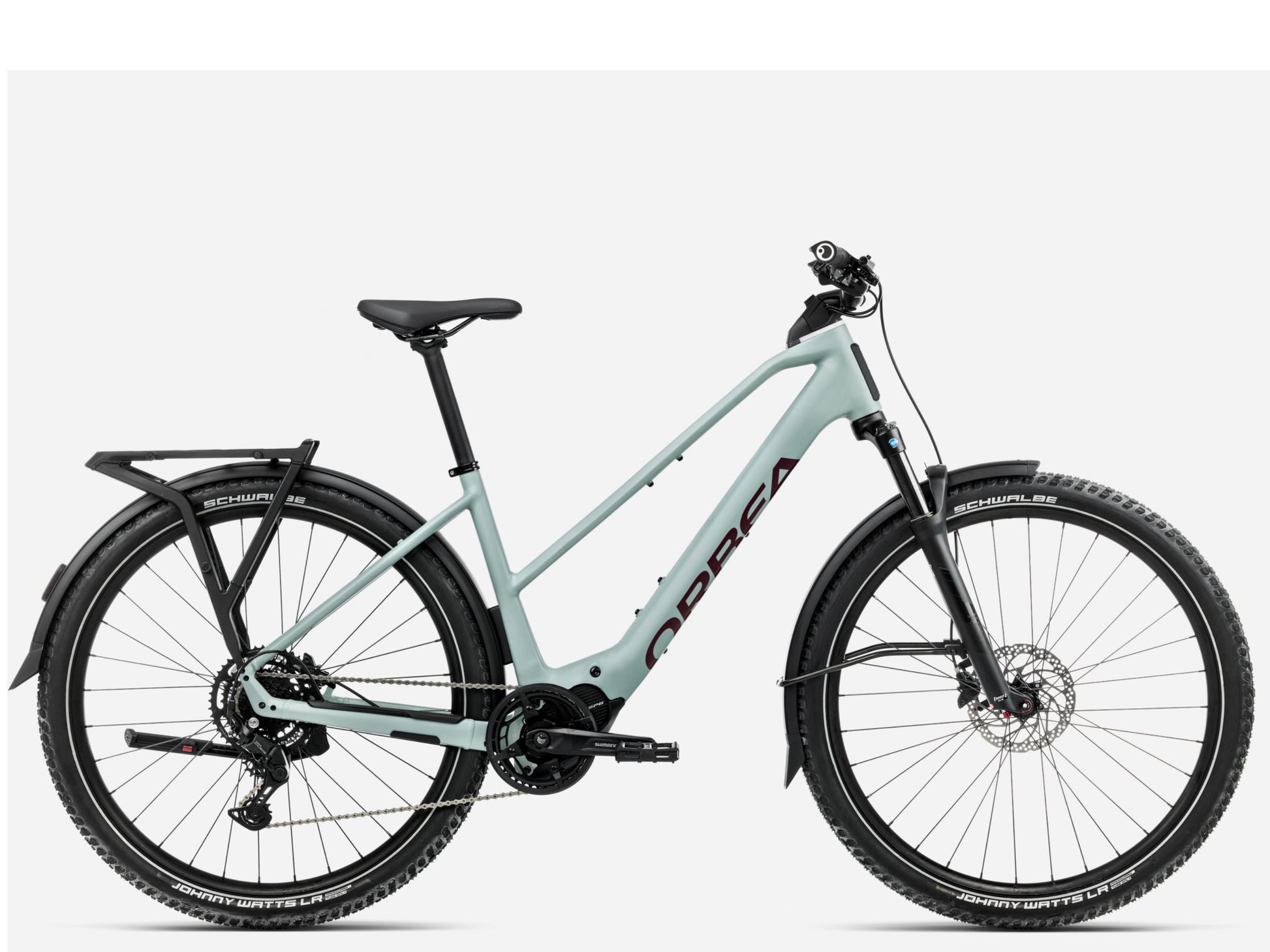 Orbea Kemen ADV 30 Mid Blue stone matte / burgundy gloss Side Profile