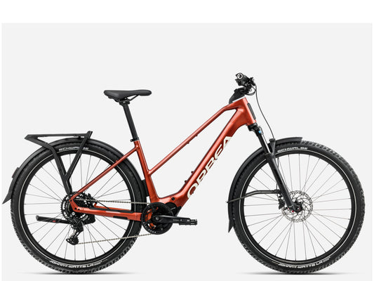 Orbea Kemen ADV 30 Mid Mars red / white gloss Side Profile