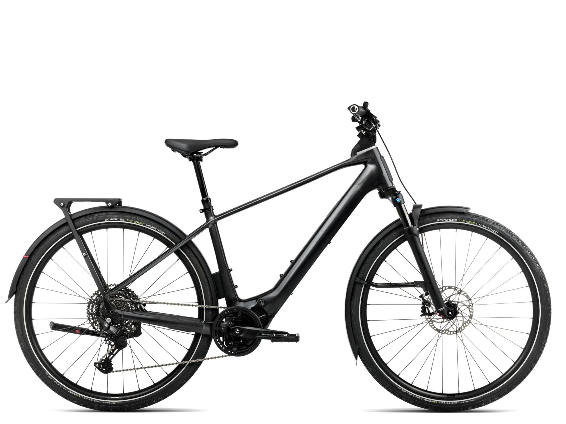 Orbea Kemen Tour 10 Touring Commuter Diamond black gloss Side Profile