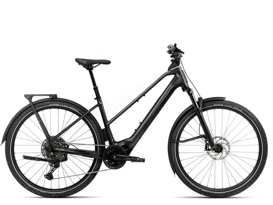 Orbea Kemen Tour 10 Mid Touring Commuter Diamond black gloss Side Profile